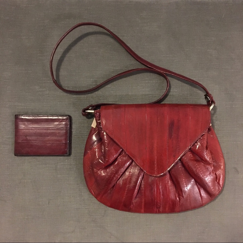 Vintage Bag and Matching Wallet